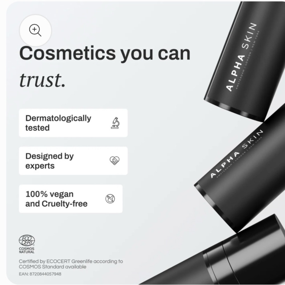 Alpha Skin Powerboost+ Concealing Gel for Men, New in Box, made in Netherlands - Picture 9 of 16